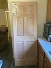 6 Panel Evermark Oak Solid Core Interior Door New With Box. Price: $250.00.
