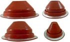 Dektite Pipe Flashing: Red High Temp Silicone Boot (flashing Sizes #1 - #9) New. Price: $119.95.