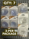 Nos 7-PACK Lot 3/CT National Hardware N259-952 2LB Suction Cup Hook Large New. Price: $23.03.