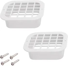 Vyh 3" X 4" Rain Gutter Downspout Drop Outlet With Filter, For K Style New. Price: $14.70.