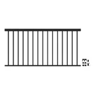 Versarail Barrette Outdoor Living Aluminum Level Kit 6' X 36" Matte Black New. Price: $254.60.