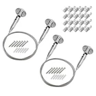 Ottff Pack Stainless Steel Suspension Hanger Cable, 6.5FT/2 Pcs New. Price: $33.65.