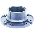 Us Hardware P-111C Closet Flange, 3-1/2 In Connection, Female Thread, Abs, Black New. Price: $38.73.
