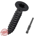 Roycemart #10 1" Torx Flat Head Screws, 100 Pack New. Price: $20.00.
