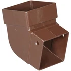 Amerimax In. Contemporary Square Brown Vinyl Elbow T1525 New. Price: $12.64.