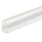Uxcell Channel Edge Trim, Length Rubber 9/16"X 5/16"X 4.9FT, Clear New. Price: $19.52.