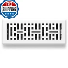 Sierra Grates 2X12 Metal Floor Register Vent Cover Metro Design White Finish New. Price: $33.67.