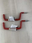 Lot Of 2 National Hardware 6IN. Vinyl Coated Red Steel Small Ladder Hook New. Price: $6.50.