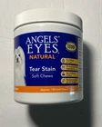 Angels' Eyes Natural Tear Stain Remover Soft Chews 120 Ct Dog 4/26 New. Price: $13.00.