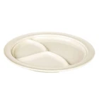Fse NS703T Compartment Plate, 10-1/4" Dia., Round, 3-WELLS, Break-resistant, ... New. Price: $120.70.
