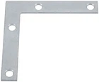 Lot Of 4 National Hardware Corner Braces N208-785 3" X 1/2" New. Price: $21.50.