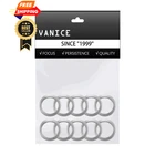 Vanice 10 Pcs Pedal Washers, Thickness Stainless Steel Replacement Silver New. Price: $15.98.