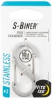Nite Ize S-biner Stainless Steel Dual Carabiner #2 New. Price: $8.75.
