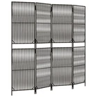 Room Divider 4 Panels Folding Privacy Screen Partition Office Poly Rattan Vidaxl New. Price: $79.99.