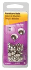 Hillman 122683 Brass-plated Hammered Head Furniture Nails Large (pack Of 6) New. Price: $12.88.