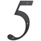 Hillman 844815 Plastic Black Reflective Nail-on #5 Number 6 In. (pack Of 3) New. Price: $10.10.