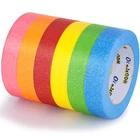 Oleitodh 6 Rolls Colored Masking TAPE-1 Inch X 330 Yards Painters Tape, Rainbow New. Price: $21.33.