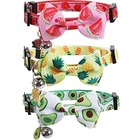 Lamphyface 3 Pack/set Cat Collar Breakaway With Cute Bow Tie And Bell For New. Price: $15.17.