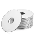 Bates- Stainless Steel Fender, Washers, 1/2" X 2", 20 Pcs, Silver New. Price: $15.25.