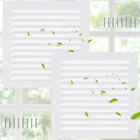 2 Pcs Attic Vent White Gable Aluminum Wall Metal Shed With Screen New. Price: $37.14.