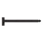Signature Hardware Leerwin Strap Square Corner Surface Mount Door Hinge, Open. Price: $55.10.