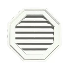 Builders Edge 120012222123 Gable Vent, Octagon, White, 22-IN. Quantity New. Price: $80.87.