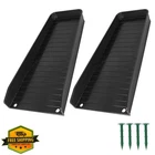 Chickvilla Gutter Downspout Splash Block 2PC Black New. Price: $42.74.