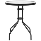 Trendy Black Steel Garden Table - Round & Square Options Vidaxl New. Price: $81.99.