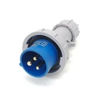 Elecbee Industrial Plug CONNECTOR,3 Pin 16A 220V-250V 50/60HZ 6H... New. Price: $22.09.