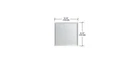 Crl Clear Double Blank Glass Mirror Plate Without Screw Holes Durable Finish Hd New. Price: $48.08.