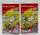 Ook Hillman 535672 Zinc Ring Assorted Hanger And Picture Frame Back Kit, 2-PACK New. Price: $12.06.