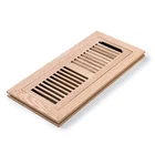 Qixiang Red Oak Hardwood Flush Mount Floor Register 4X12 Inch Damper High New. Price: $36.84.