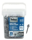 Teks #9 1-1/2 In. Hex Washer Head Sharp Pt Metal-to-wood Roofing Screws 400CT New. Price: $43.65.