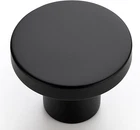 Home Edit 10 Pack Black Cabinet Knobs, 1-1/5 Inch Round Drawer For Kitchen New. Price: $14.35.