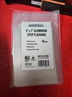 (10-PK) Amerimax Step Flashing Aluminum 5" 7" 85068 New. Price: $9.49.