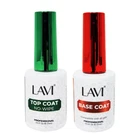 Lavi Uv/led Clear Soak Off No Wipe Gel Top Coat & Base 0.5 Fl Oz New. Price: $16.95.