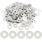 200 Pack #10 Flat 304 Stainless Steel Sae Metal Washers For Bolts Screws New. Price: $10.50.