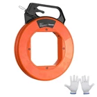 Skyshalo Fish Tape Wire Cable Line Puller 240FT 1/8 Steel W/ High Plastic New. Price: $45.50.