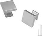 50 Pack Cabinet Knobs Brushed Nickel Drawer - Square For Dre New. Price: $152.99.