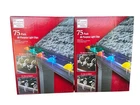 (2) Home Accents Holiday 75-PACK All Purpose Gutter Light Clips New In Box. Price: $19.99.