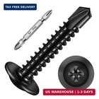 Self Tapping Screws For Metal (200PCS) #8 1" Black Sheet 410 New. Price: $29.73.