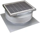 Exhaust Attic Fan Solar Powered Roof Mounted Active Ventilation 365 Cfm White New. Price: $123.12.