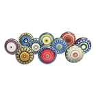 Royal Kraft Vintage Multicolor Printed Ceramic Cabinet Knobs (set Of 10) New. Price: $15.72.