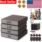 Bates Sanding Sponges 4 Pack Assorted Grits 60 80 120 220 Reusable Blocks New. Price: $8.56.