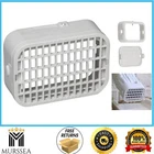 3 In. X 4 White Plastic Rodent Guard, Snap/lock-in Vinyl Grate Gutter New. Price: $13.99.