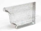 15206 4" Right Galvanized Steel Gutter End Cap New. Price: $21.99.