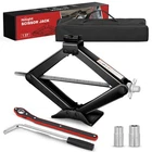 Nilight Scissor Jack Kit For Car 3307 Lbs Portable Steel Lift Black New. Price: $34.99.