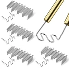 Opfiue 1000PCS Plastic Welding Rods,hot Staples 0.8MM, Silver New. Price: $13.18.