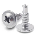Jegonfri 250PCS #8 X 1/2" 410 Stainless Steel Self Tapping Screws For Metal P... New. Price: $17.02.