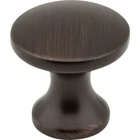 (10)-ELEMENTS Geneva In. Dia Brushed Oil Rubbed Bronze Mushroom Knob 3915-DBAC New. Price: $25.89.